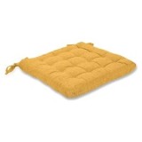 Cumpara ieftin Perna Scaun Bumbac Mustar 40x40 cm