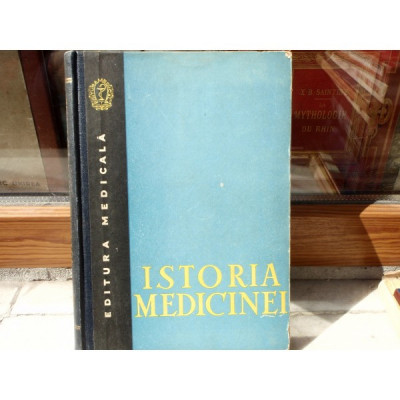 Istoria Medicinei , Prof. V. L. Bologa , 1963 foto