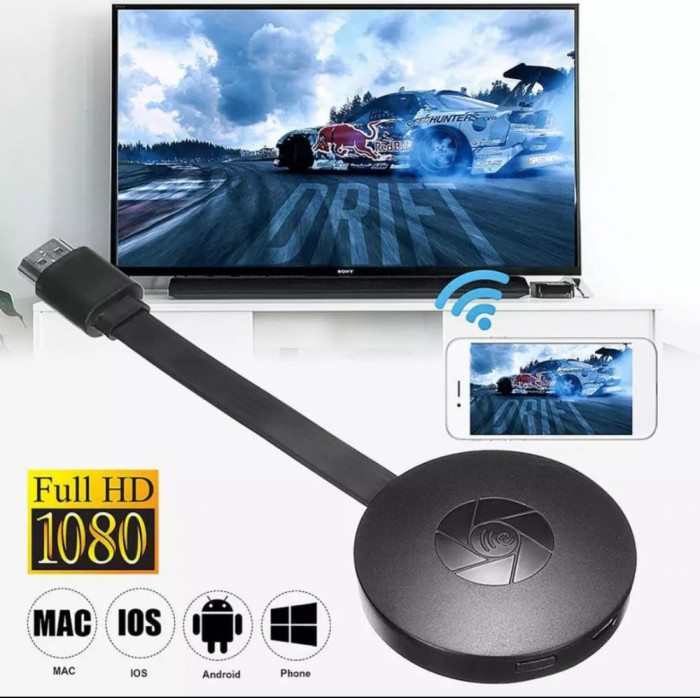 HDMI Streaming ChromeCast 4K Media Player Wi-fi Wireless Receiver NOU