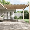 VidaXL Copertină verticală, gri taupe, 140x420 cm, țesătură oxford 148411