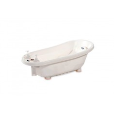 Set cadita 88 cm cu termometru, reductor si accesorii, Pink