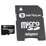Cumpara ieftin Micro Secure Digital Card Serioux, 128GB UHS-I, SFTF128AC10, Clasa 10, cu