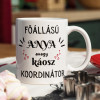 Cană personalizată &quot;K&aacute;osz koordin&aacute;tor&quot; Roz-toarta-inima