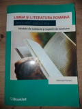 Limba si literatura romana Simulare clasa a 7 a- Marinela Pantazi