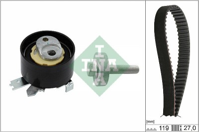 INA 530 0843 10 Set curea de distributie foto