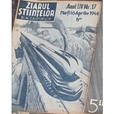 Ziarul Stiintelor si al Calatoriilor - Anul LIV Nr. 17, 1940