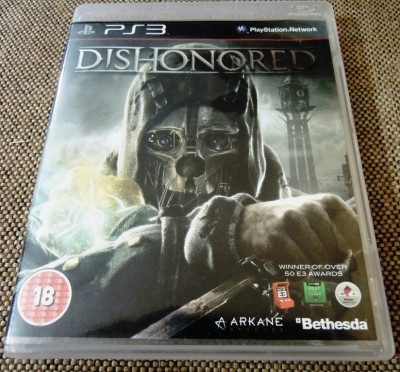 Dishonored, PS3, original foto