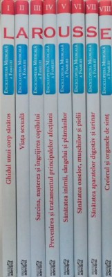 Larousse Enciclopedia medicala a familiei (8 volume) foto