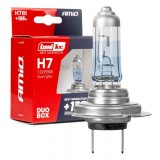 Set 2 becuri halogen H7 12V 55W LumiTec +135% DUO AMIO-04405