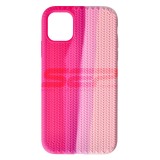 Husa Silicon Woven Texture Lollipop Apple iPhone 11
