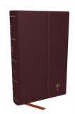 Nkjv, Compact Paragraph-Style Reference Bible, Leatherflex, Burgundy, Red Letter, Comfort Print: Holy Bible, New King James Version