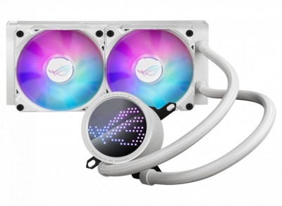 Cpu cooler asus rog ryuo iii 240 argb wh foto