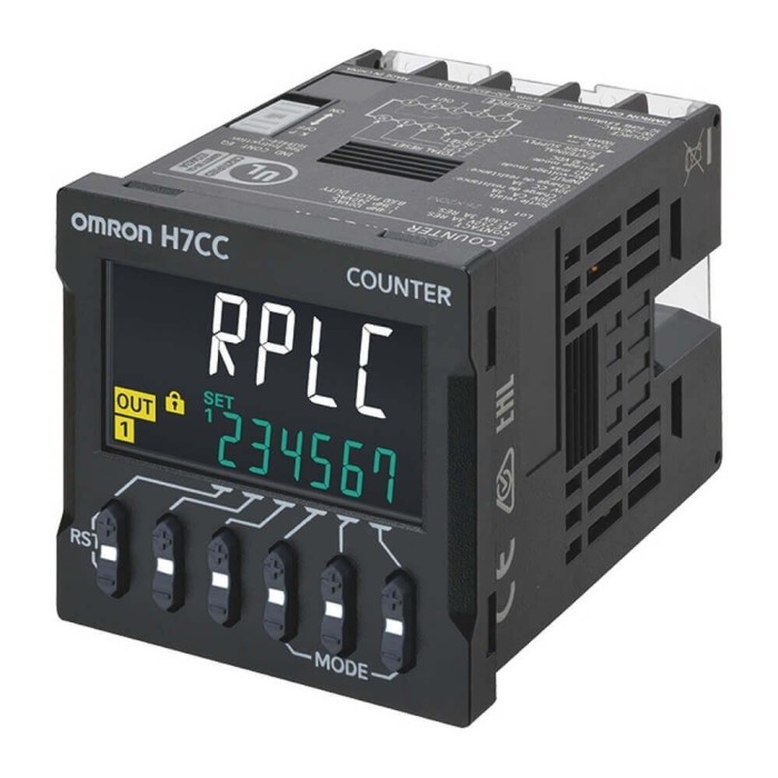 Contor electronic LCD OMRON 99999-999999 SPDT