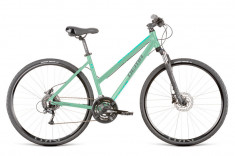 Bicicleta Dema LOARA 7 28&amp;quot; green-celeste M/19&amp;#039; 3 x 9 v foto