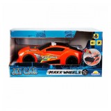 Masinuta cu sunete si lumini, Jet Car, Maxx Wheels, Portocaliu