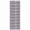 VidaXL Prosoape pentru oaspeți 10 buc Gri 30x50cm 360 g/m&sup2; 100% bumbac