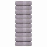 VidaXL Prosoape pentru oaspeți 10 buc Gri 30x50cm 360 g/m&sup2; 100% bumbac