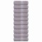 vidaXL Prosoape pentru oaspeți 10 buc Gri 30x50cm 360 g/m&sup2; 100% bumbac