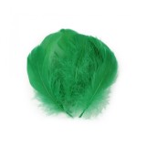 Cumpara ieftin Set 20 pene decorative de strut lungime 6-10 cm, Verde