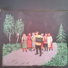 RUSIA (URSS) - -Pachet cartonat de tigari, gol. Vechi cca 1955
