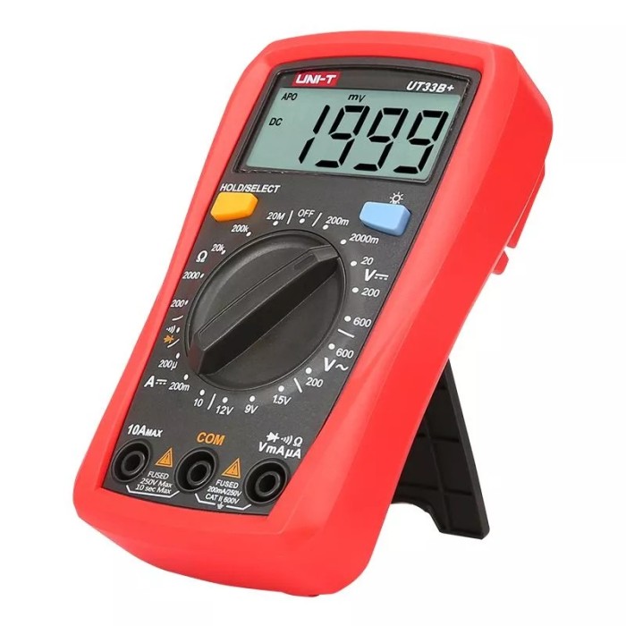 Multimetru DIGITAL UT33B+ UNI-T