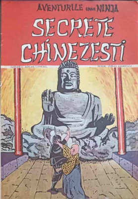 AVENTURILE UNUI NINJA. SECRETE CHINEZESTI (BENZI DESENATE)-SCENARIU ADRIAN CHIMIREL. DESENE SERBAN ANDREESCU foto