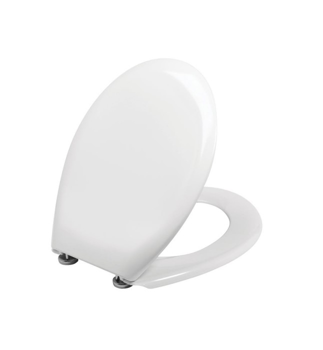 Capac WC din duroplast, Kadda Sara 20950036, alb, inchidere standard, 370 x 430 mm