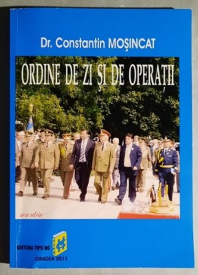 Ordine de zi si de operatii - Dr. Constantin Mosincat foto