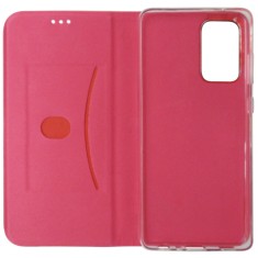 Husa tip carte cu stand rosie pentru Samsung Galaxy A72 / A72 5G foto