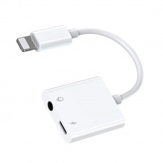 Adaptor lightning la jack, lightning, 18w, joyroom, white