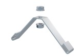 Suport central 150x59mm pentru canal cablu din sarma 150mm prindere cu tija filetata M8, sustinere maxim 50 kg
