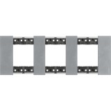 Rama ornament 3P metal Living Now moon KA4802M3NW, Bticino