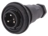Conector circular tată 3 pini IP68