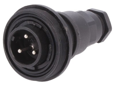 Conector circular tată 3 pini IP68 foto