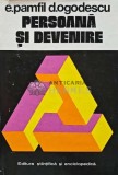 Cumpara ieftin Persoana si devenire - 1976 - Eduard Pamfil (AB14)