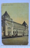 București &ndash; Palatul Poștelor, c.1908&ndash;1913, circulată 1913, colotip colorizat
