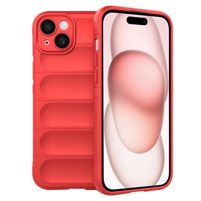 Techsuit - Magic Shield - iPhone 15 - Red foto
