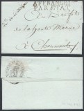 France - Stampless Cover + Content Affranchi par Etat 26 Paris Chaumont D.1060