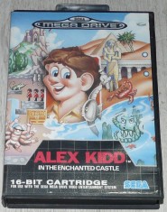 joc,jocuri SEGA Megadrive Mega Drive - Alex Kidd,16 bit cartridge,cartus foto