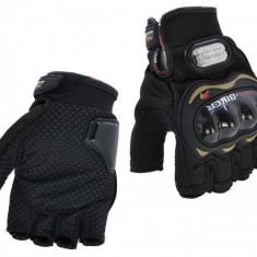 Manusi fara degete Pro Biker (negre)