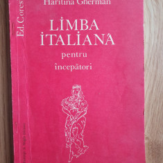 LIMBA ITALIANA PENTRU INCEPATORI - Haritina Gherman