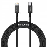 Cablu Usb-c La Lightning Baseus Superior Series, 20w, Pd, 2m, Negru Amio BAS20535, General