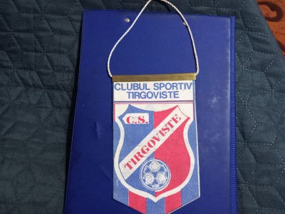 Fanion CS Tirgoviste foto