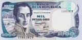Bancnota Columbia 1.000 Pesos Oro 1992 - P432A UNC