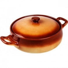 Cratita ceramica rotunda 2 piese Vabene 2.5 L, VB-6020039 foto