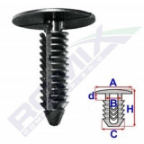 Set 10 Clipsuri Plastic Auto Chrysler GM B15543 Agrafe Aparatoare Motor 6501916 22547243 Dimensiuni 21.5x5.4x7.6mm