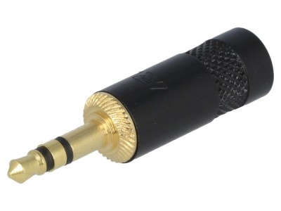 Conector Jack 3.5mm Stereo, aurit foto