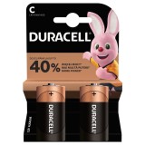 Baterie Duracell Basic, C / R14, 1.5V, alcalina, 2 buc