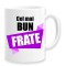 Cana alba personalizata &quot;Cel mai bun frate&quot;, INOVATIX&reg;. 330ml