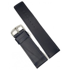 Curea de ceas Handmade Piele Naturala BleuMarin - 30-34mm